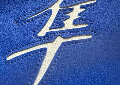 Selle bleue et blanche – Hayabusa